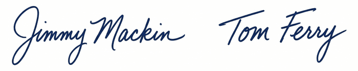 Jimmy Mackin & Tom Ferry signatures