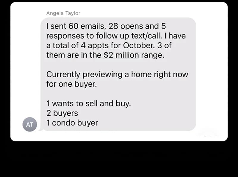 Agent testimonial