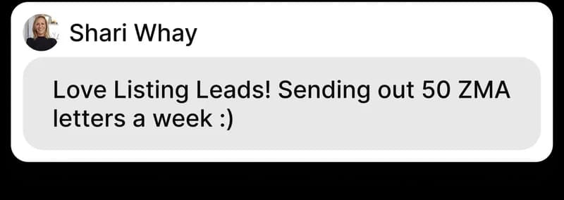 Agent testimonial