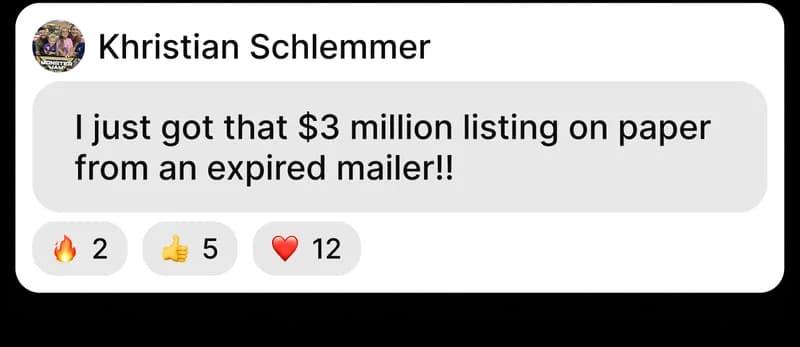 Agent testimonial