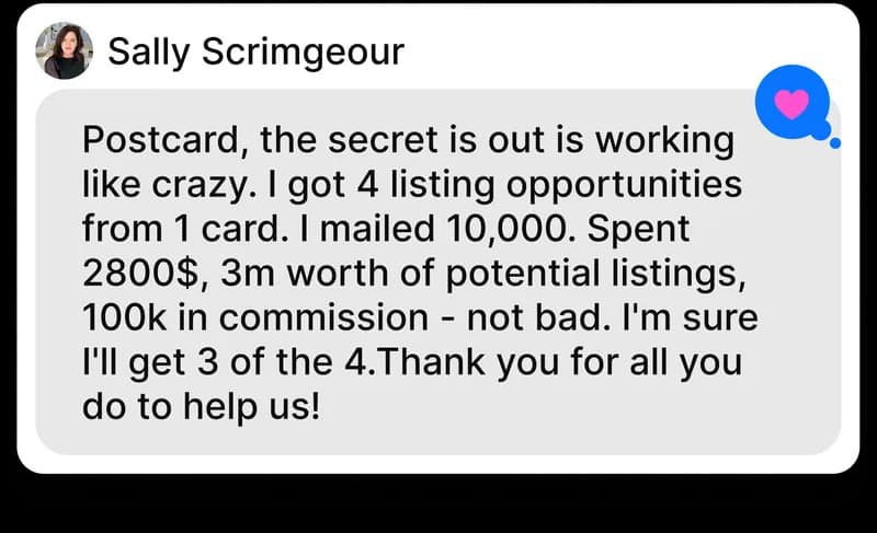 Agent testimonial