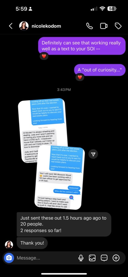 Listing Leads member success story