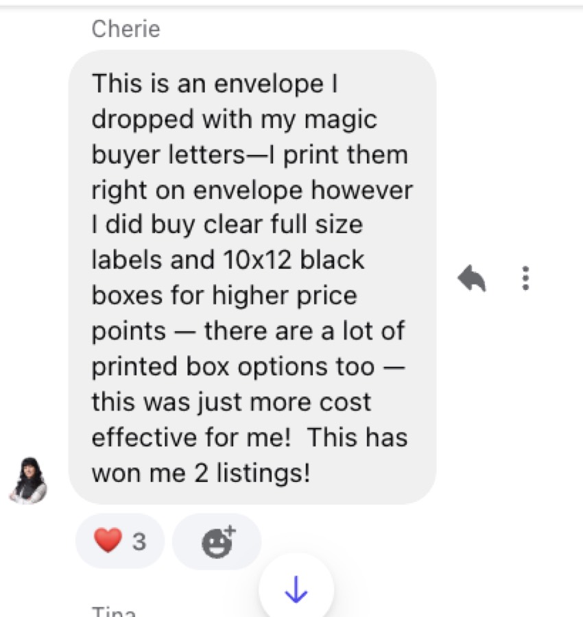 Listing Leads member success story