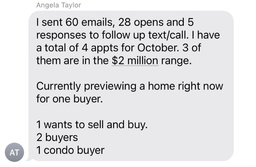 Listing Leads member success story