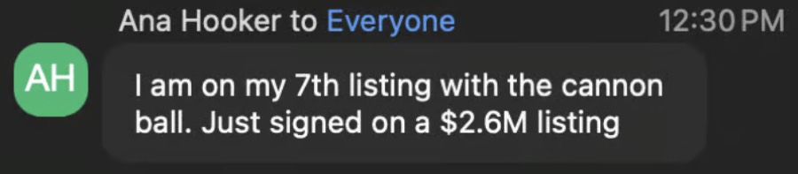 Listing Leads member success story