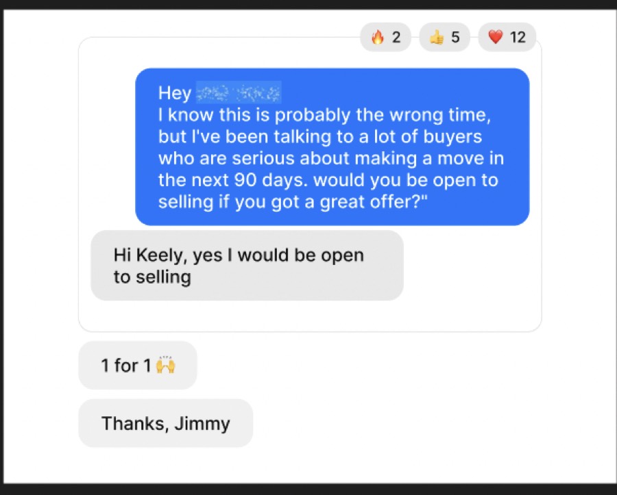 Listing Leads member success story